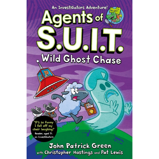 Agents of S.U.I.T.: Wild Ghost Chase : A Laugh-Out-Loud Comic Book Adventure!