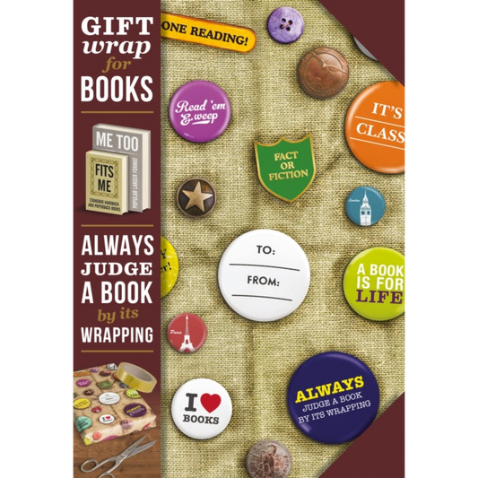 Gift Wrap for Books - Book Badges
